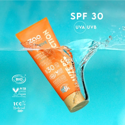 Crème Solaire Hydratante Visage - SPF30