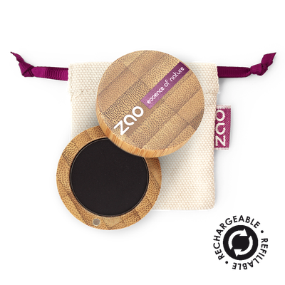 Ombre à Paupières Mate Ronde Noir (206)